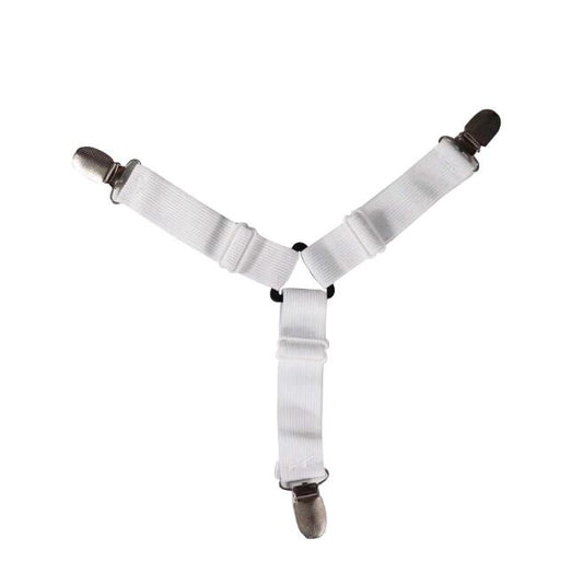 4-Piece Bed Sheet Fastener Set