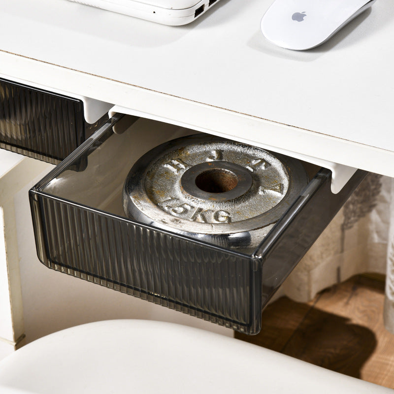 Under-Desk Hidden Drawer Organizer