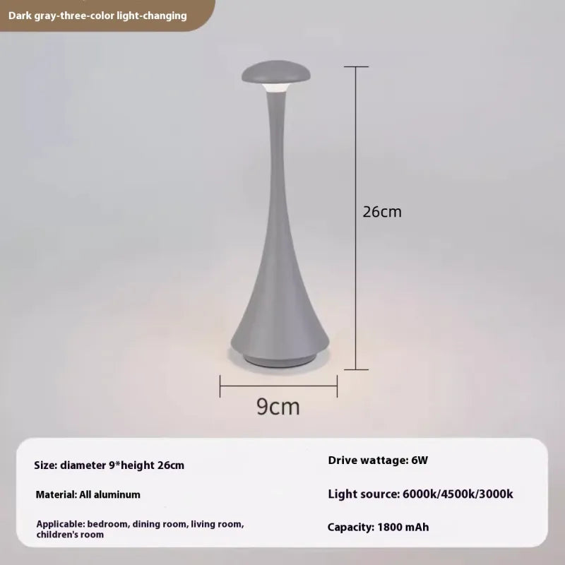 Rechargeable Dimmable Table Lamp