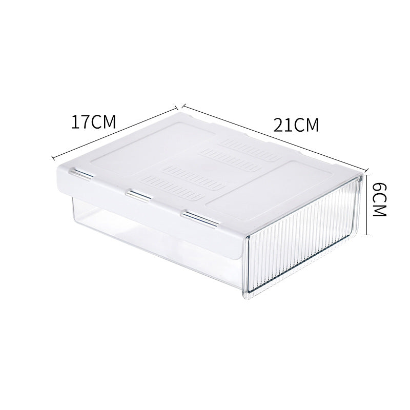 Under-Desk Hidden Drawer Organizer
