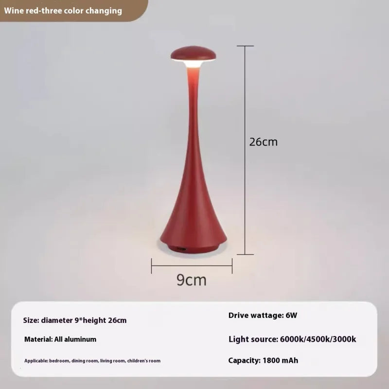 Rechargeable Dimmable Table Lamp