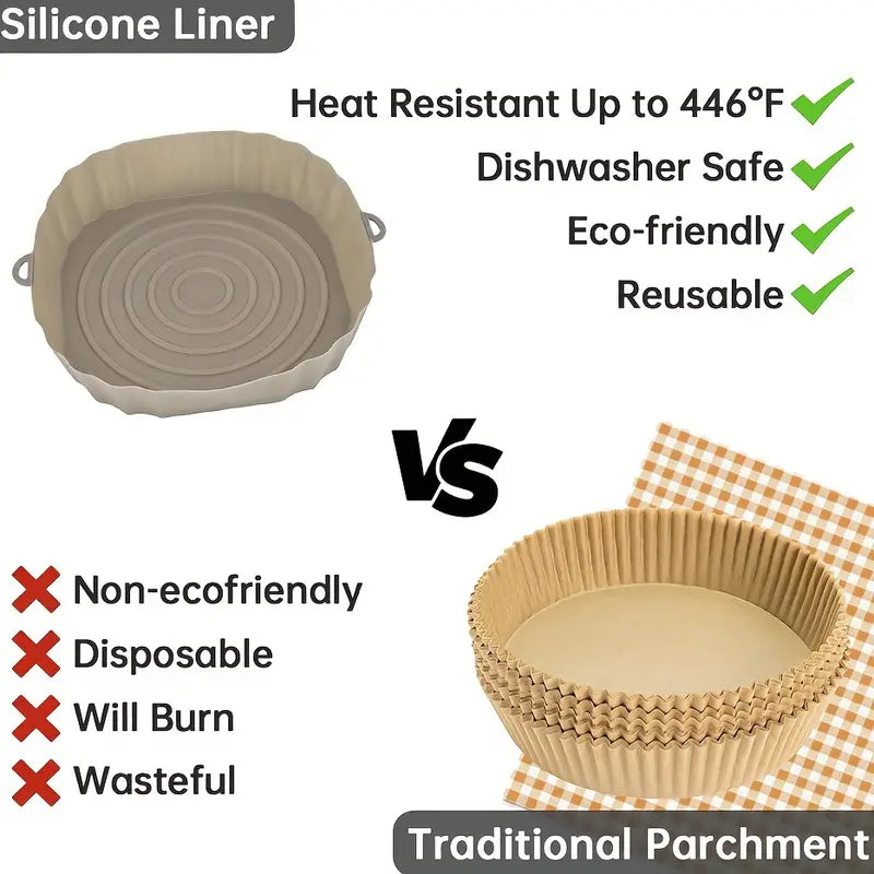 Reusable Silicone Air Fryer Liner
