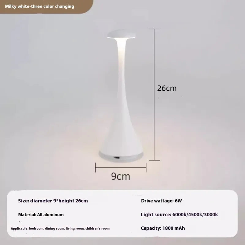 Rechargeable Dimmable Table Lamp