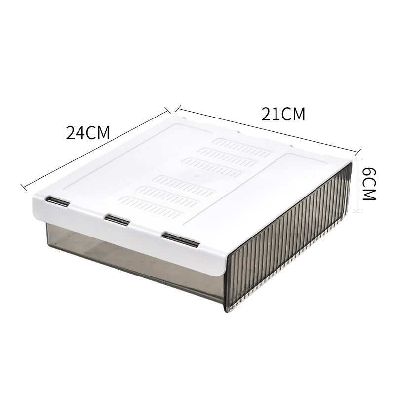 Under-Desk Hidden Drawer Organizer