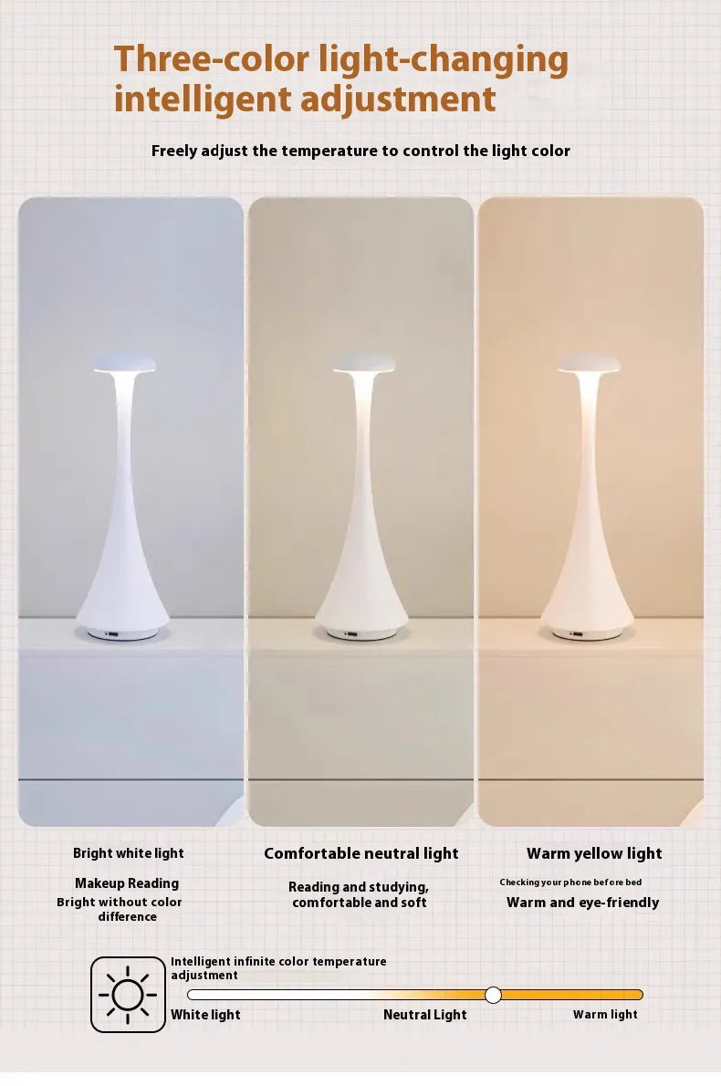 Rechargeable Dimmable Table Lamp