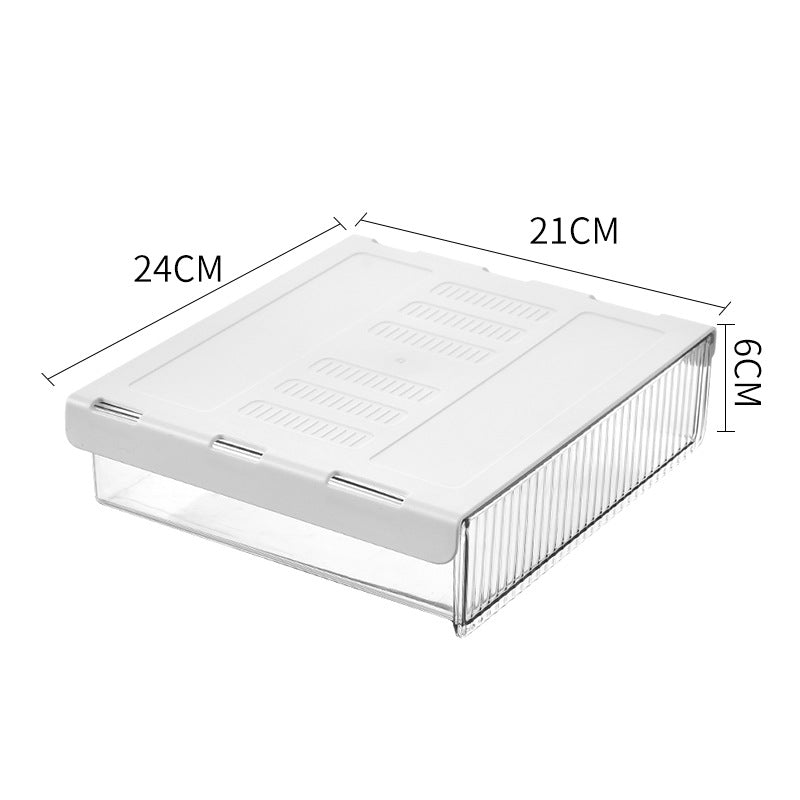 Under-Desk Hidden Drawer Organizer